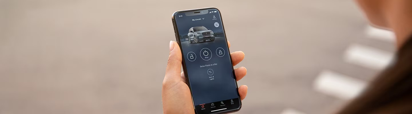 Discover Phone As A Key to check the status of your Lincoln vehicle from your phone.