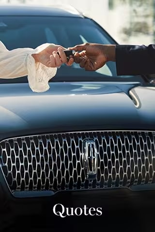 Request an Estimate and receive information about the Luxury Lincoln SUV